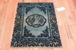 Antique Blue Background Tibetan Rug 49795 whole Nazmiyal
