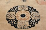 Antique Chinese Rug 49797 central medallion Nazmiyal