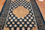 Antique Navy Background Chinese rug 49799 field Nazmiyal