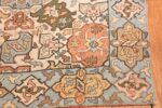 antique silk 18th century caucasian embroidery 49773 corner Nazmiyal