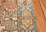 antique silk 18th century caucasian embroidery 49773 diamond Nazmiyal