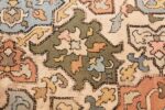 antique silk 18th century caucasian embroidery 49773 green Nazmiyal