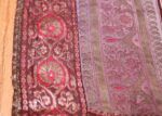 antique silk persian kerman textile 49782 border Nazmiyal