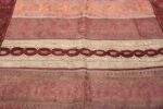 antique silk persian kerman textile 49782 field Nazmiyal