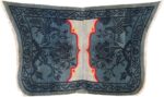Blue Collectible Antique Tibetan Horse Cover 49794 - Nazmiyal