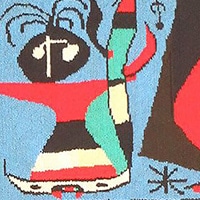 Art Rugs by Artist Joan Miro - Nazmiyal