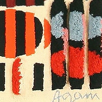 Art Rugs by Artist Yaacov Agam - Nazmiyal