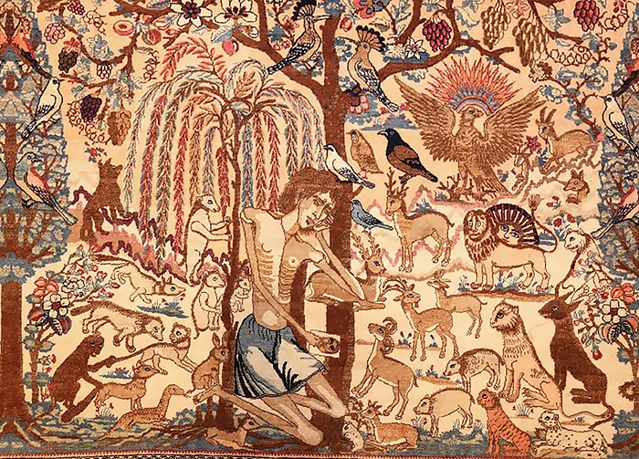 Heart Broken Majnun Bonds With The Beasts Heart Broken Majnun Bonds With The Beasts - nazmiyal