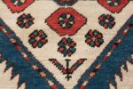 ivory background antique persian sarab runner rug 49769 flowers Nazmiyal