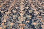large antique persian senneh rug 49756 field Nazmiyal