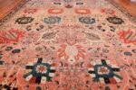 large vase design indian agra rug 49770 field Nazmiyal