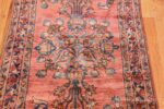 long and narrow antique persian sarouk runner rug 49668 middle Nazmiyal