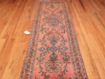 long and narrow antique persian sarouk runner rug 49668 top Nazmiyal
