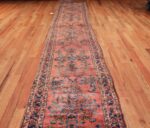 long and narrow antique persian sarouk runner rug 49668 whole Nazmiyal