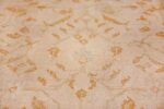 long and narrow ivory indian agra runner rug 49752 blue Nazmiyal