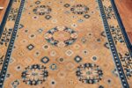 Mid 19th Century Chinese Ningxia rug 49798 floral field Nazmiyal
