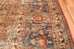 oversize animal motif antique persian kashan rug 49755 border Nazmiyal