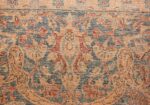 oversize animal motif antique persian kashan rug 49755 knots Nazmiyal