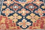 Small Size Antique Chinese Ningxia Rug 49793 array of flowers Nazmiyal