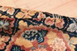 Small Size Antique Chinese Ningxia Rug 49793 floral pile Nazmiyal