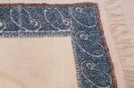 small size antique indian shawl 49781 knots Nazmiyal