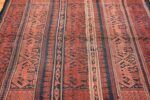 small size antique tribal african textile 49780 lines Nazmiyal