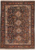 tribal antique persian qashqai rug 49768 Nazmiyal