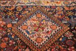 tribal antique persian qashqai rug 49768 part Nazmiyal