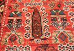 tribal long and narrow persian kurdish runner rug 49744 flower Nazmiyal