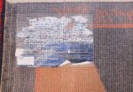 Vintage Andy Warhol Ege Art Line Diamond Dust Shoes Scandinavian rug 49784 tag Nazmiyal