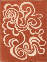 French Vintage Picasso Arabesques Rug Commissioned by Marie Cuttoli - Nazmiyal