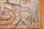 vintage ege art line scandinavian rug by Pablo Picasso 49758 corner Nazmiyal