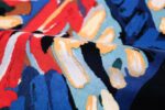 vintage scandinavian clown cat rug by karel appel 49774 pile Nazmiyal