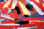vintage scandinavian clown cat rug by karel appel 49774 texture Nazmiyal