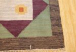vintage scandinavian swedish kilim rug 49748 knots Namziyal