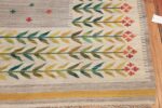 vintage scandinavian swedish rug 49771 corner Nazmiyal