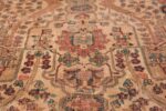 17th Century Small Size Persian Khorassan Rug 49698 Buteh Design Nazmiyal