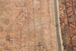17th Century Small Size Persian Khorassan Rug 49698 Knots Weave Nazmiyal