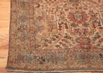 17th Century Small Size Persian Khorassan Rug 49698 Left Side Corner Nazmiyal