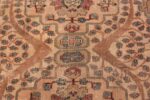 17th Century Small Size Persian Khorassan Rug 49698 Middle Cross Nazmiyal