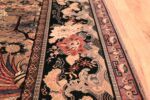 Birds of Paradise Vintage English Wilton Rug 49815 Border Nazmiyal