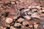 Birds of Paradise Vintage English Wilton Rug 49815 Hidden Bird Nazmiyal