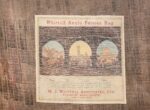 Birds of Paradise Vintage English Wilton Rug 49815 Label Tag Nazmiyal