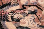 Birds of Paradise Vintage English Wilton Rug 49815 Paradise Flower Nazmiyal