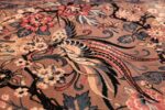 Birds of Paradise Vintage English Wilton Rug 49815 Picking Flower Nazmiyal