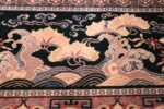 Birds of Paradise Vintage English Wilton rug 49815 White Tree Nazmiyal