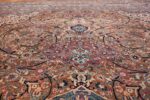 Large Antique Persian Khorassan Rug 49694 arabesque Nazmiyal