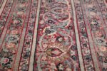 Large Antique Persian Khorassan Rug 49694 Lines Nazmiyal