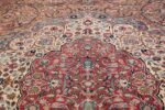 Large Antique Persian Khorassan Rug 49694 Top of Medallion Nazmiyal