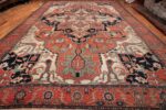 Large Antique Persian Serapi Rug 49742 whole design Nazmiyal